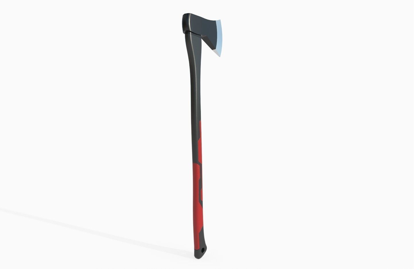 Axe M03 - with STL Low-poly 3D model_7