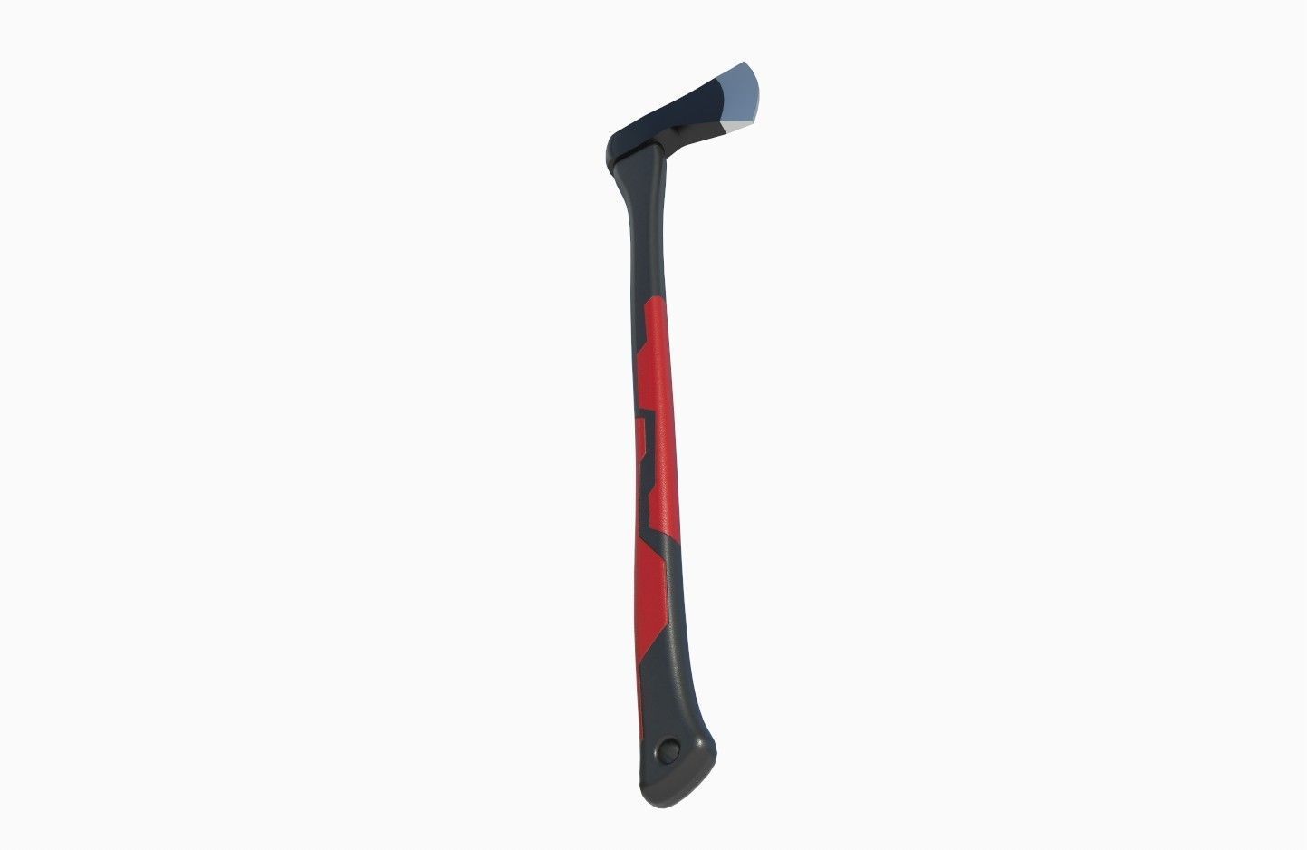 Axe M03 - with STL Low-poly 3D model_32