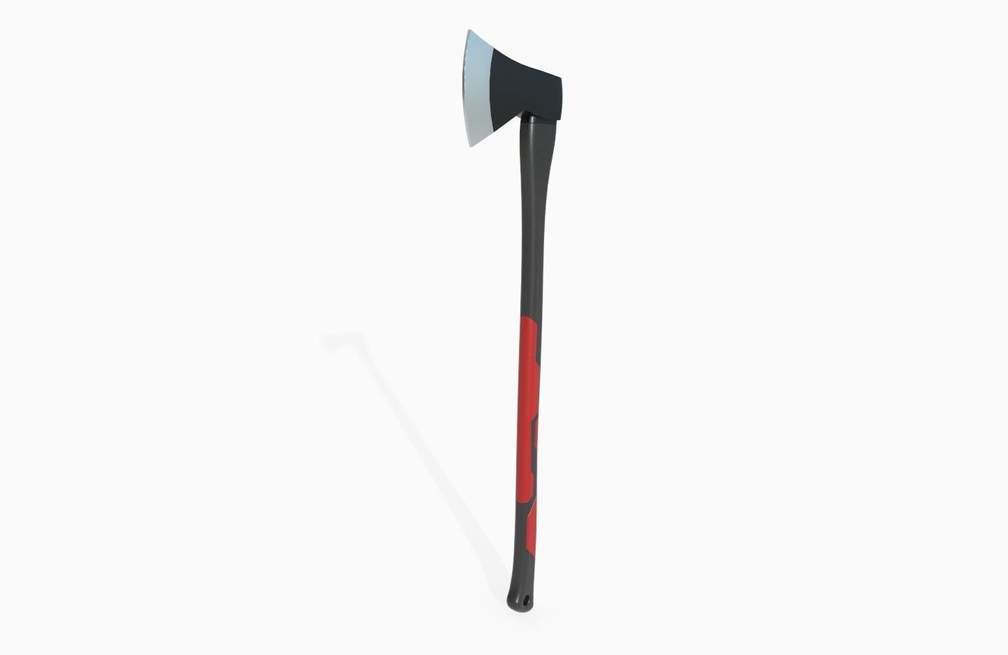 Axe M03 - with STL Low-poly 3D model_20