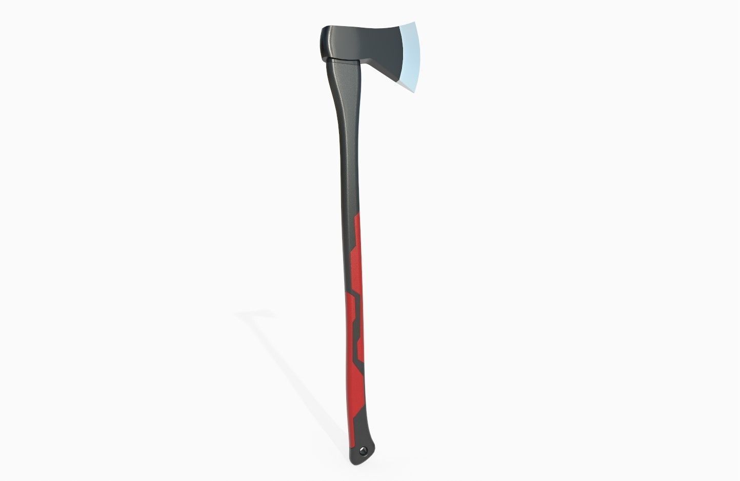 Axe M03 - with STL Low-poly 3D model_10