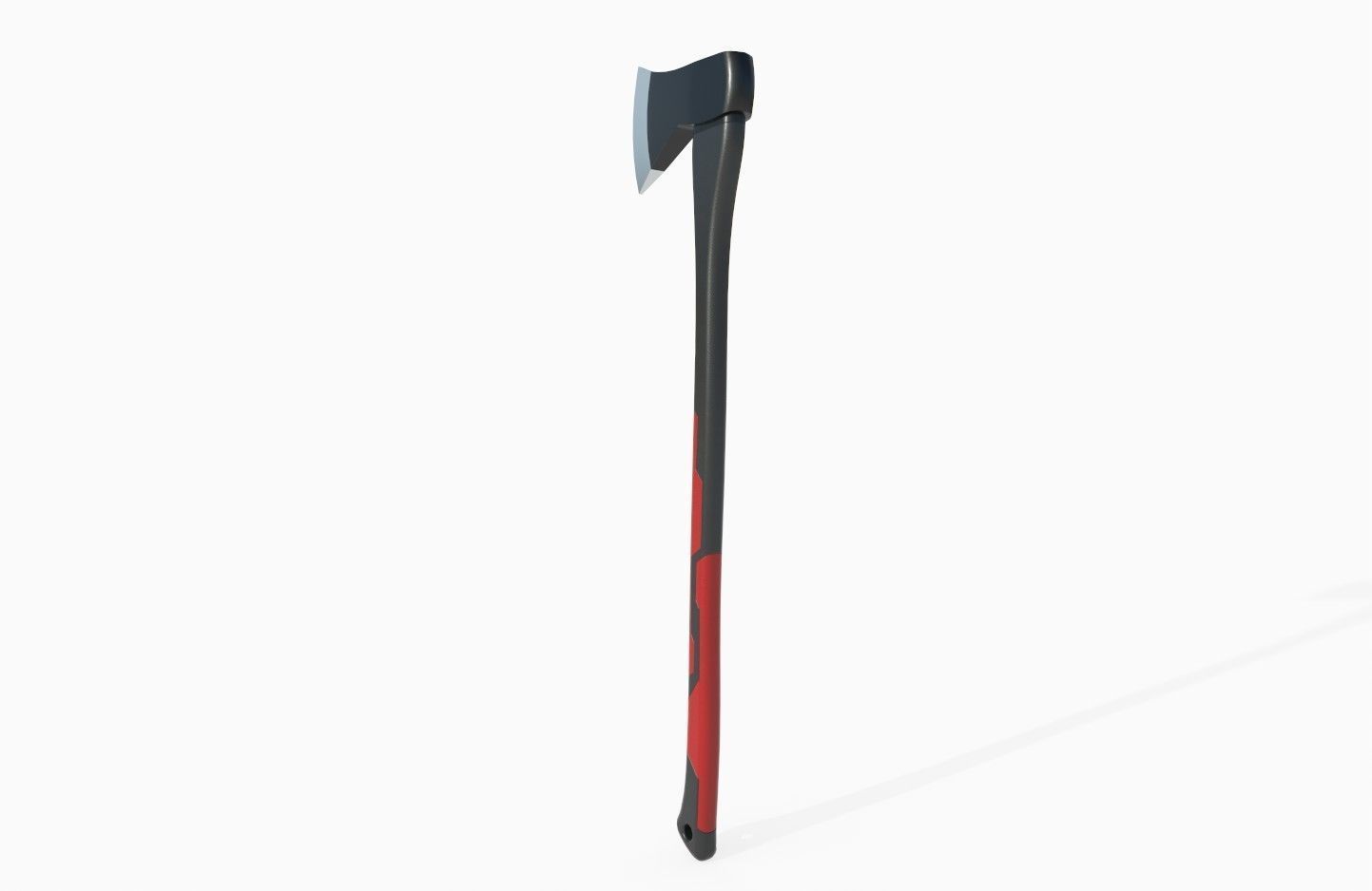 Axe M03 - with STL Low-poly 3D model_24