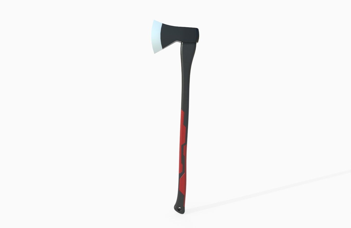 Axe M03 - with STL Low-poly 3D model_3