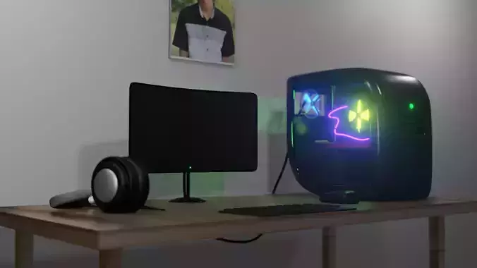 PC Gaming 3D model