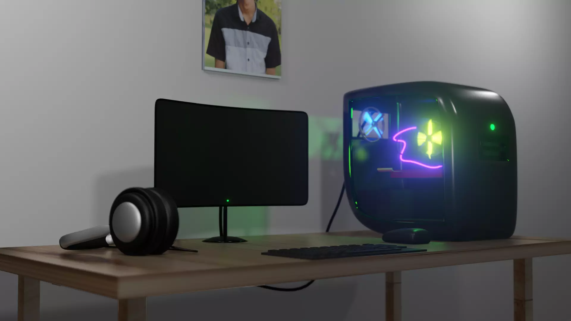 PC Gaming 3D model