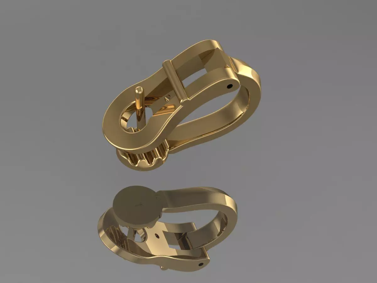 lock for earrings11 3D print model_0