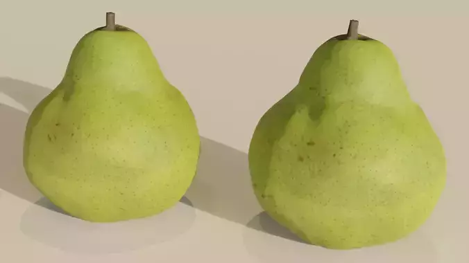 Pear Fruit 2 Photorealistic