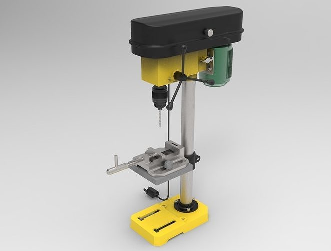 Drill Press 3D model