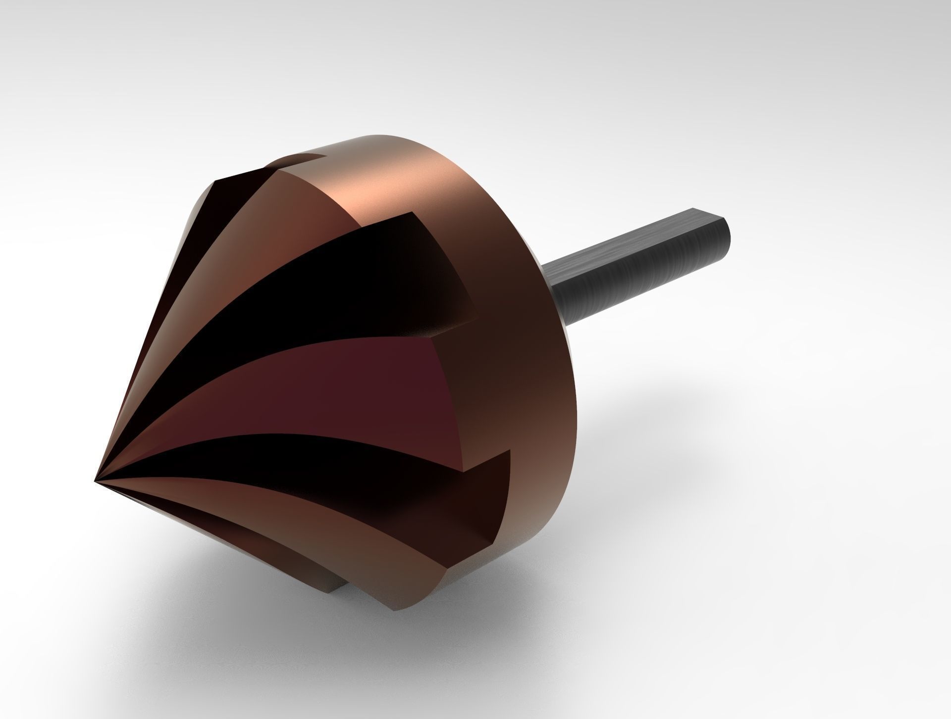 Countersink Power Drill Bit 3D model_4