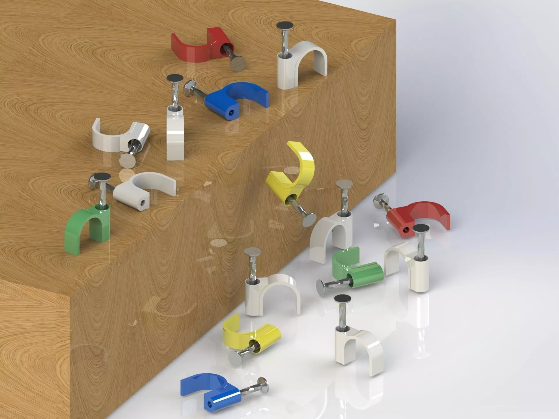 Cable Clip 3D model