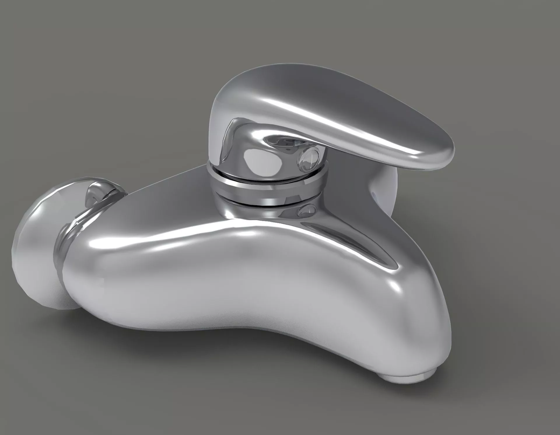 Broad Mixer Tap 3D model
