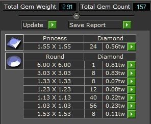 Cocktail Solitaire Women Ring 3D print model_8