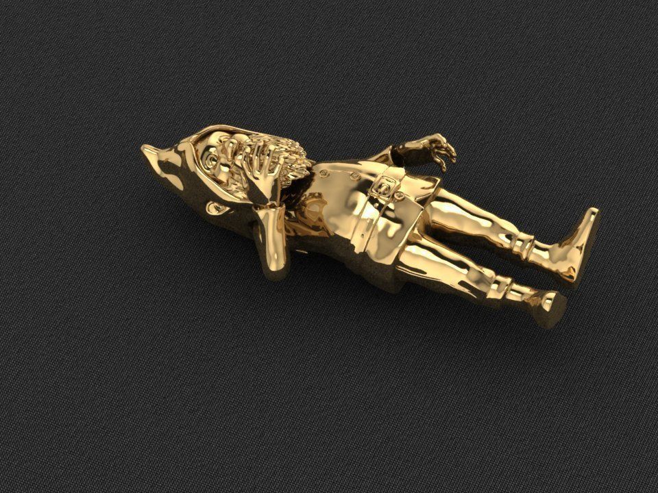 Gnome 2 Leprechaun 3D print model_1