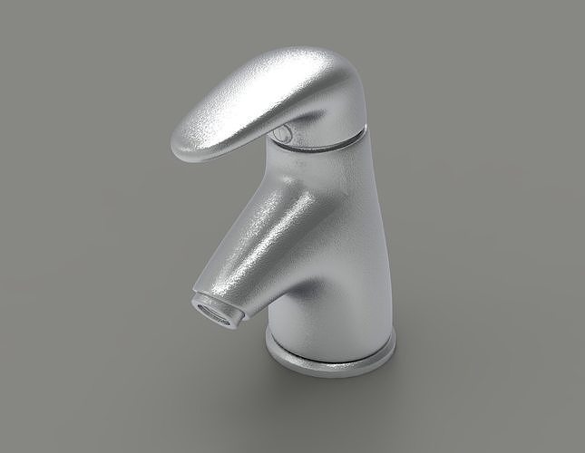 Basin Tap 3D model
