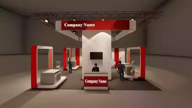 Exhibition Model trade show booth