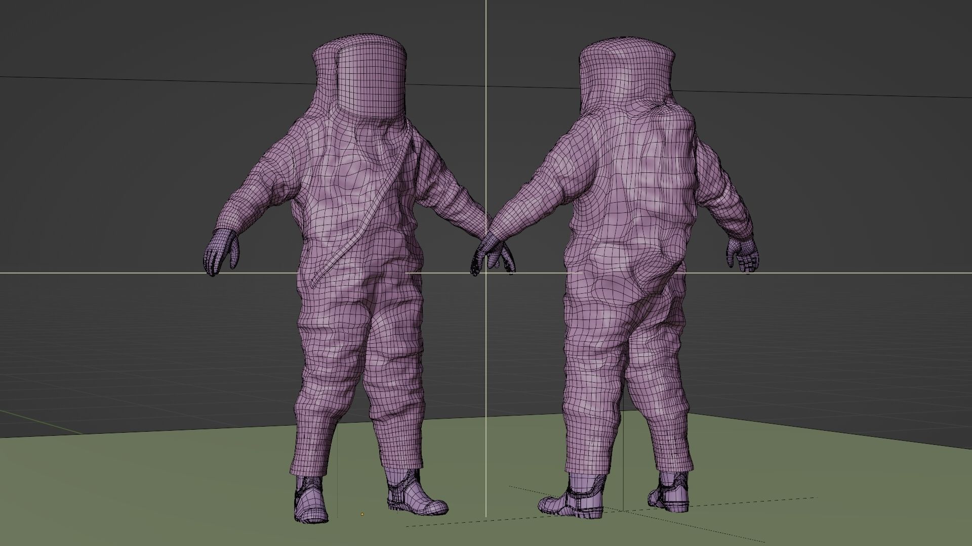 HAZMAT NBC Suit  3D model_31