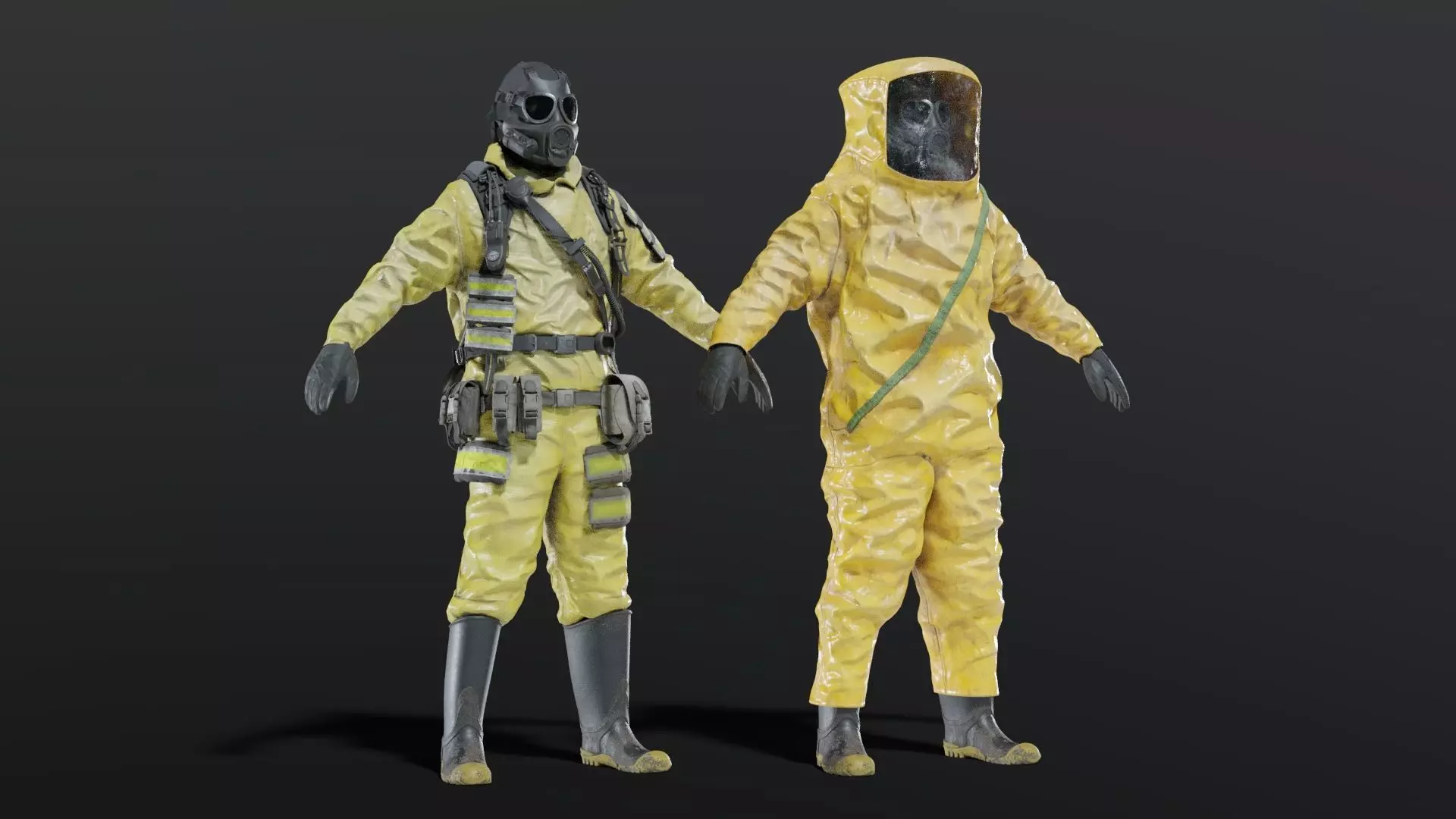 HAZMAT NBC Suit  3D model_0