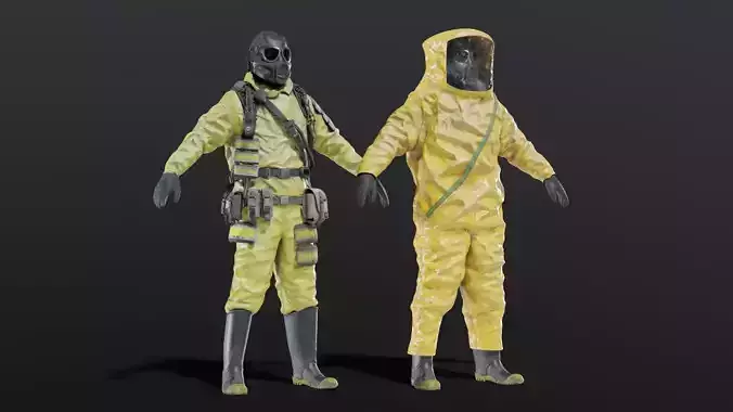 HAZMAT NBC Suit  3D model