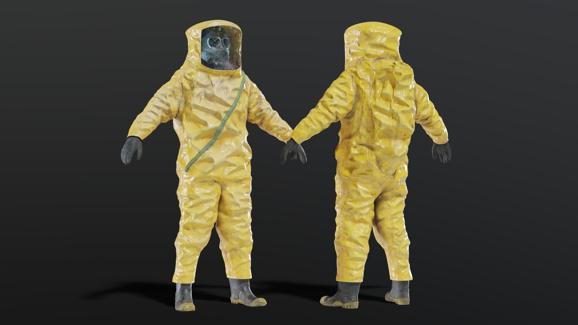HAZMAT NBC Suit  3D model_13