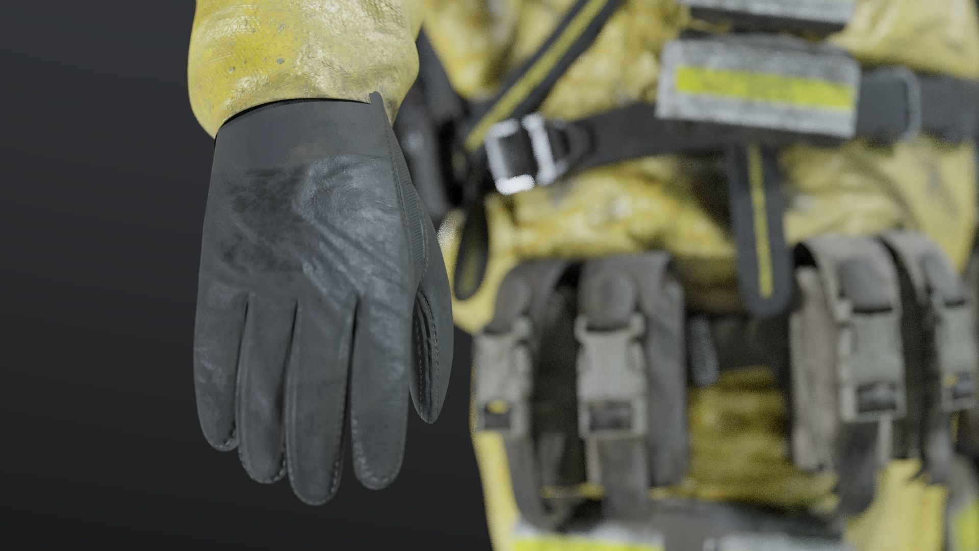 HAZMAT NBC Suit  3D model_11