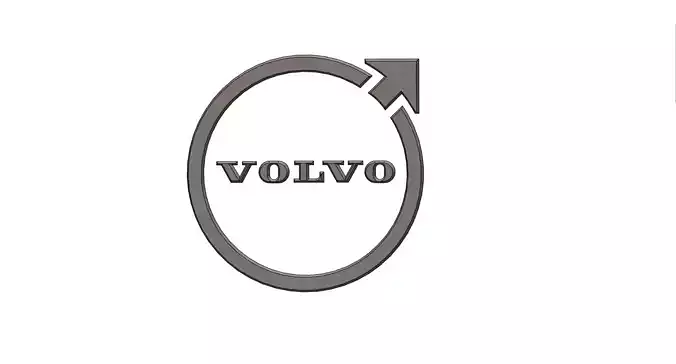 Volvo Logo 3D print model