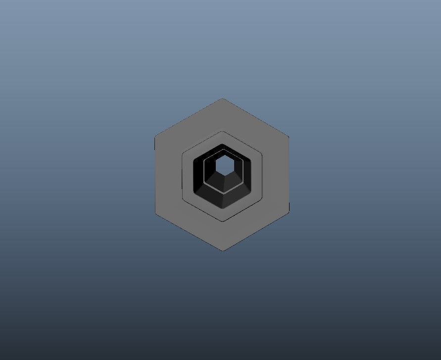 SIFI GUN-SILENCER Low-poly 3D model_4