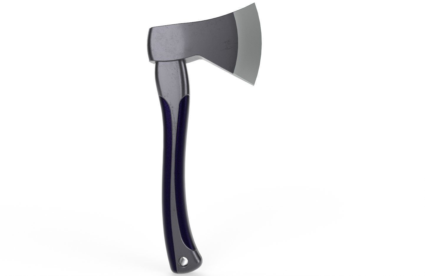 Axe M04 - with STL Low-poly 3D model_28