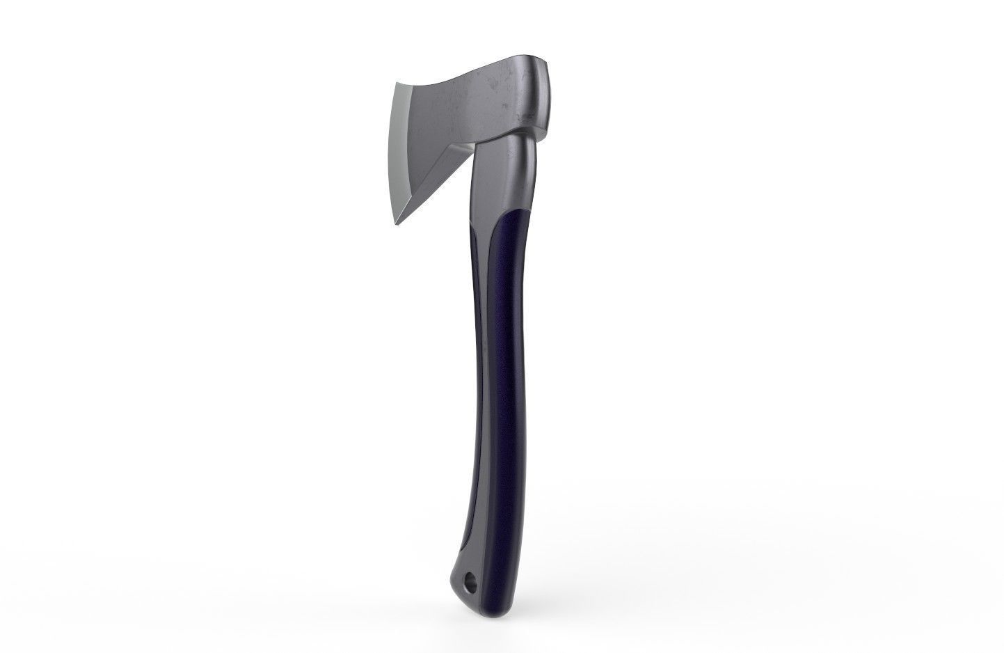 Axe M04 - with STL Low-poly 3D model_6