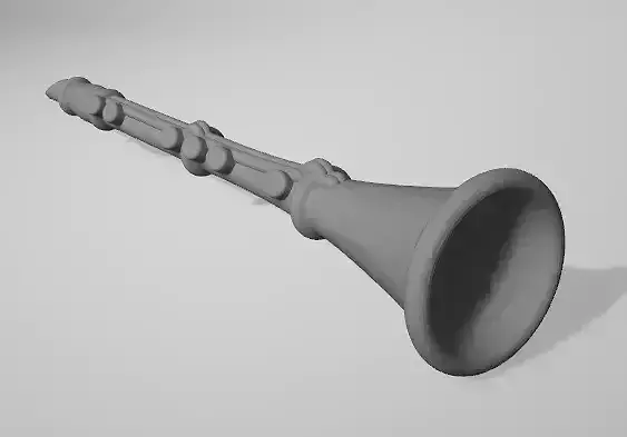 Instrument - Clarinette 3D