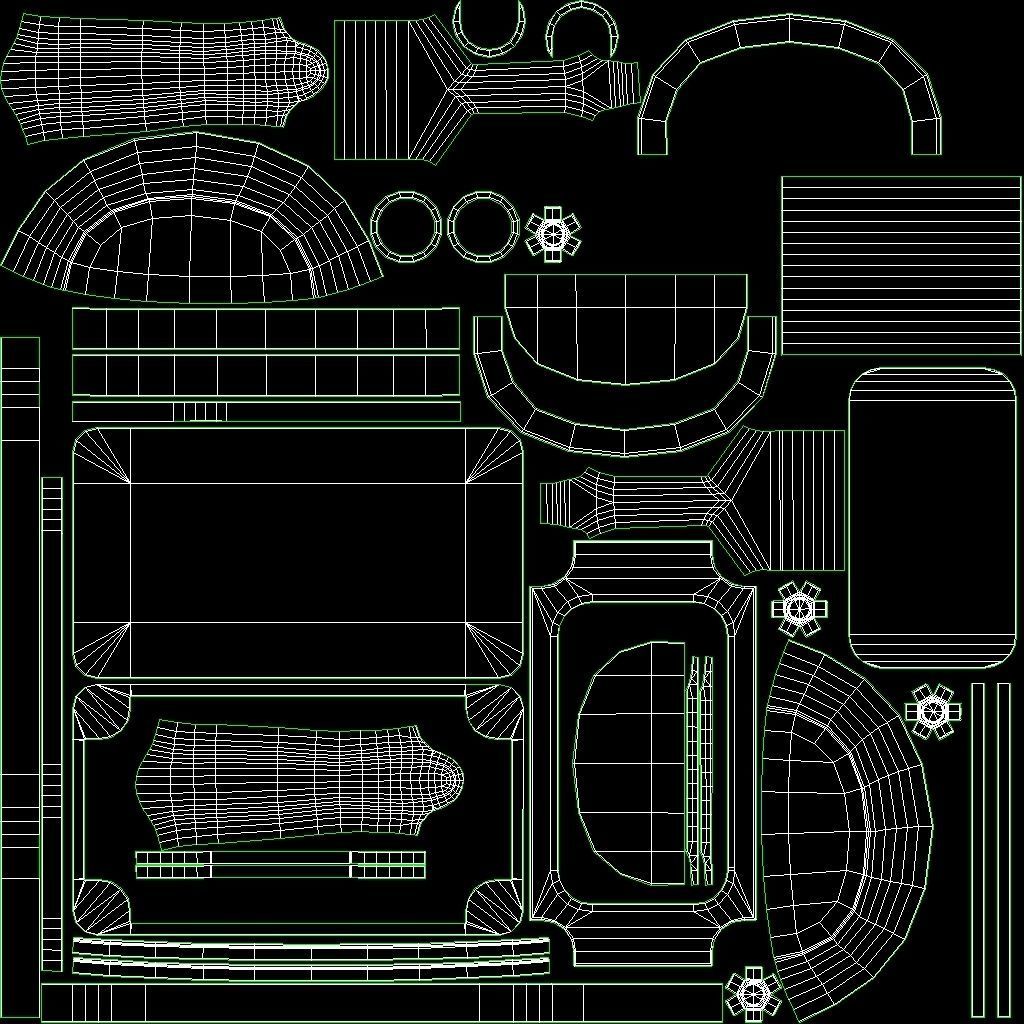 Industrial Power Switch Low-poly 3D model_12