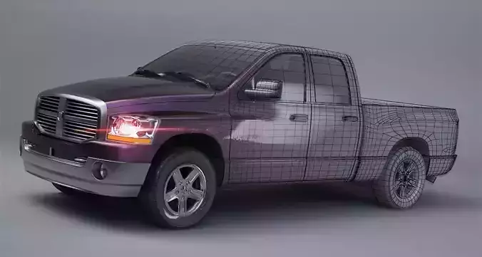 2007 Dodge Ram 2500 Pickup 3D model