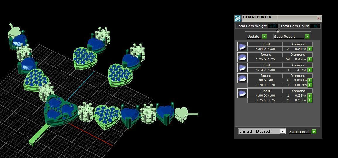 Half set 0061 3D print model_9