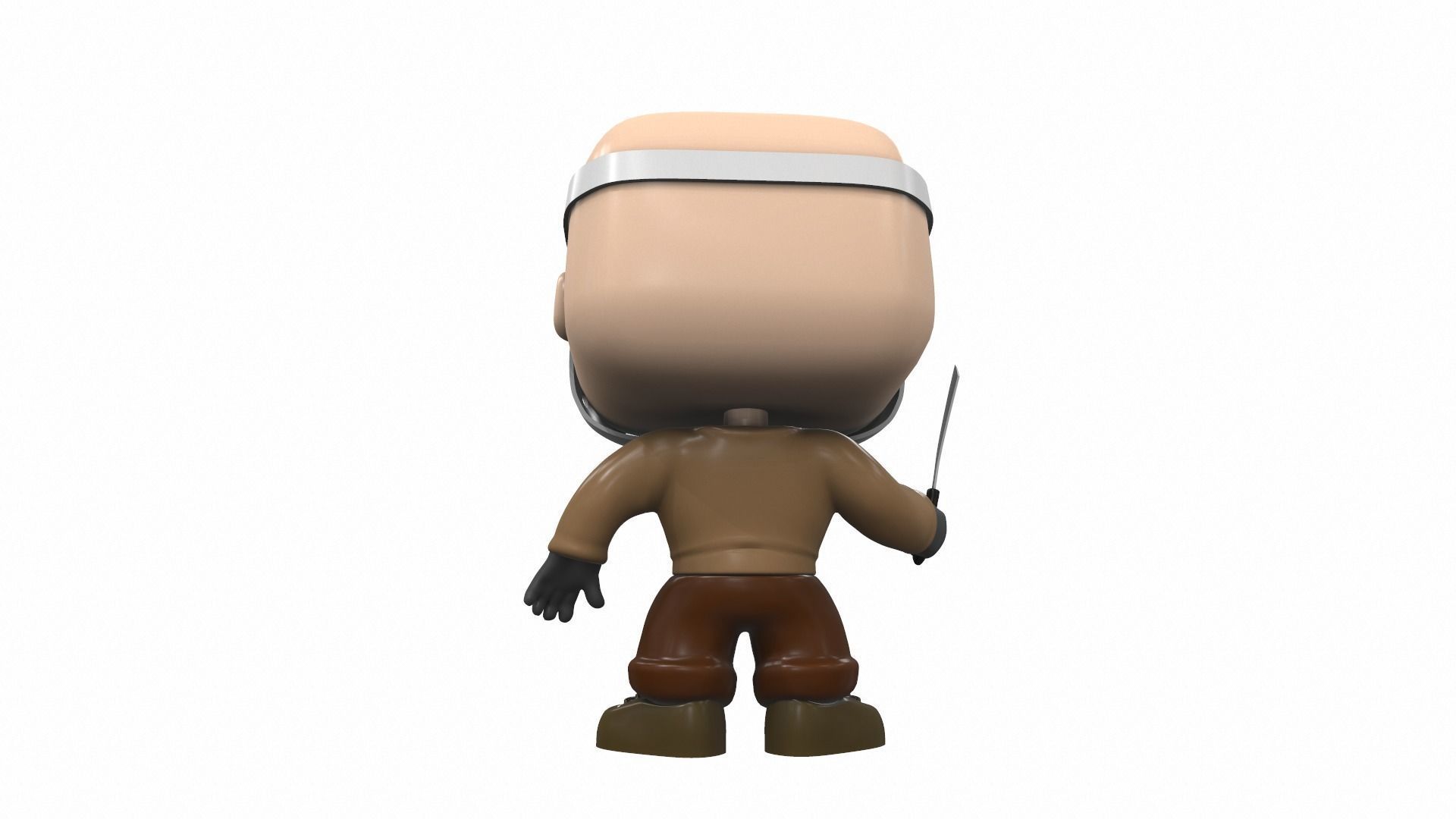 Funko pop Jason 3D model_4