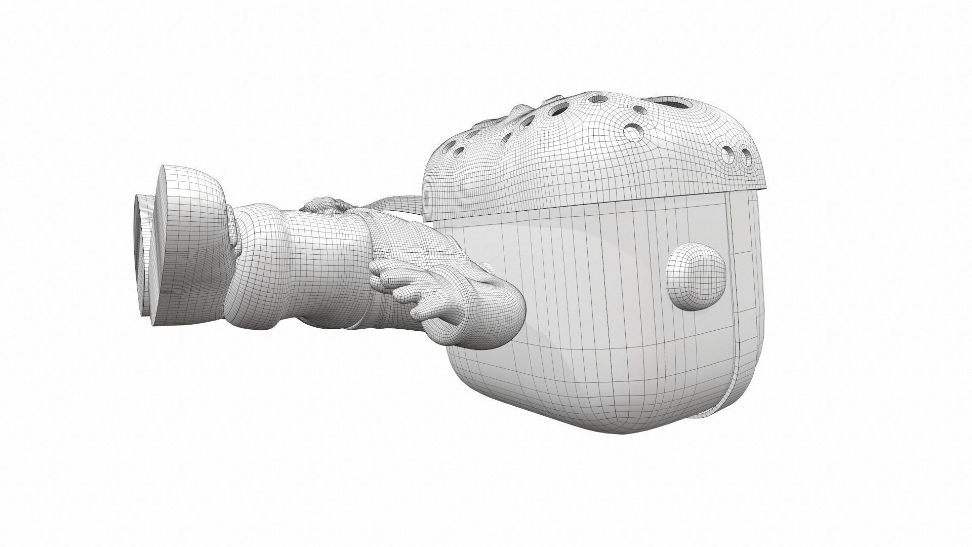 Funko pop Jason 3D model_16