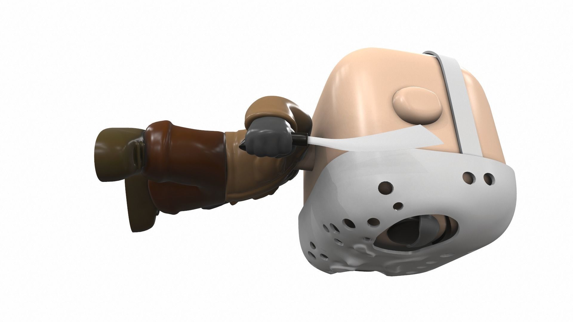Funko pop Jason 3D model_7