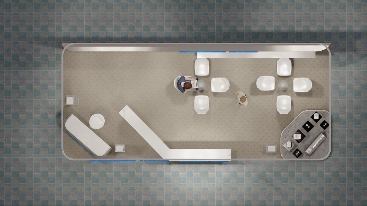 Exhibition top living room 3D model_3