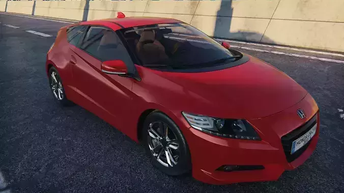 Honda CR-Z EX 2015 3D model