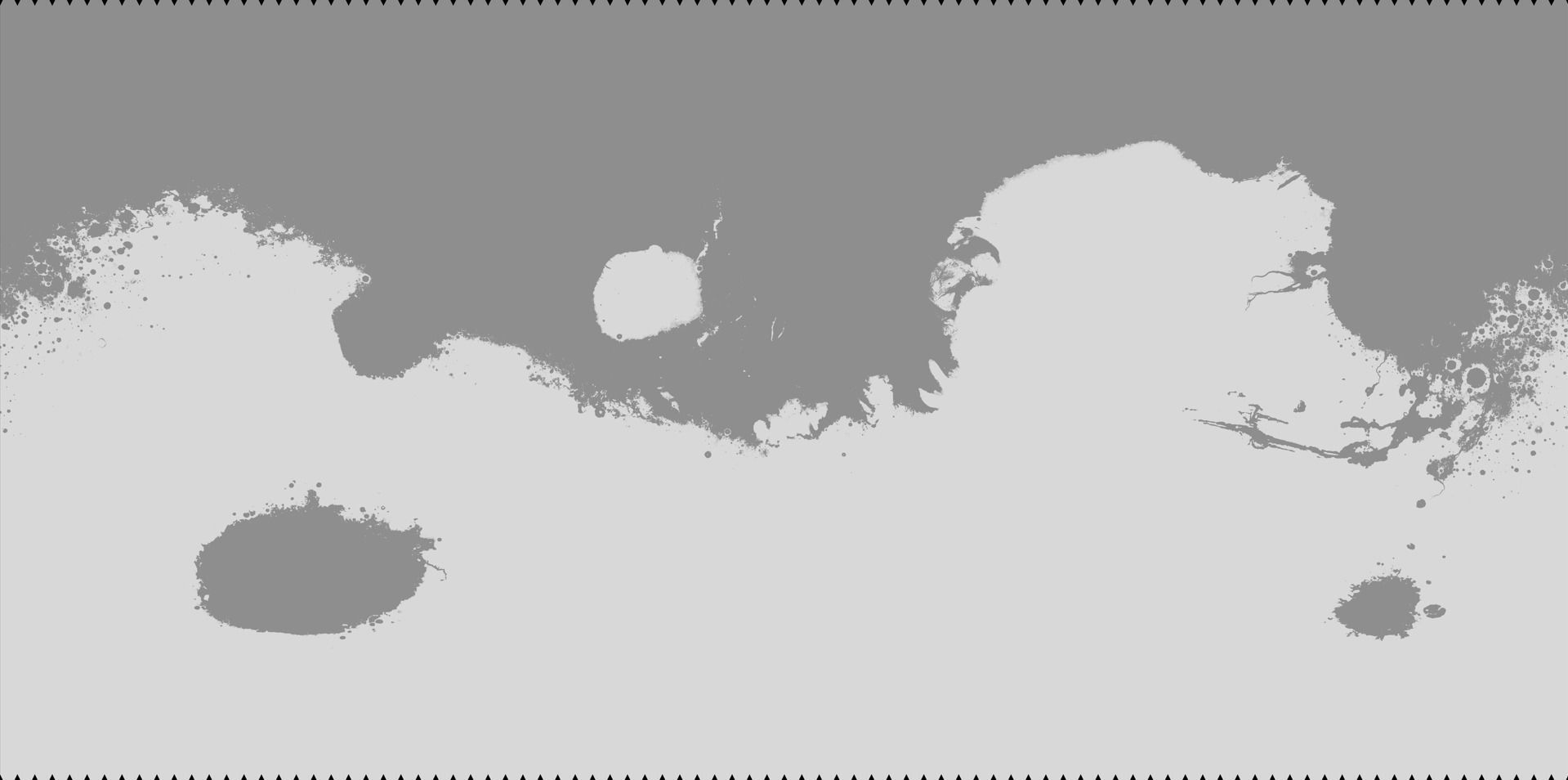 Terraformed Mars 6k textures low poly Low-poly 3D model_10