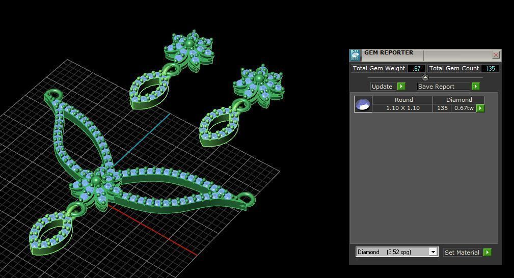 Half set 0065 3D print model_5