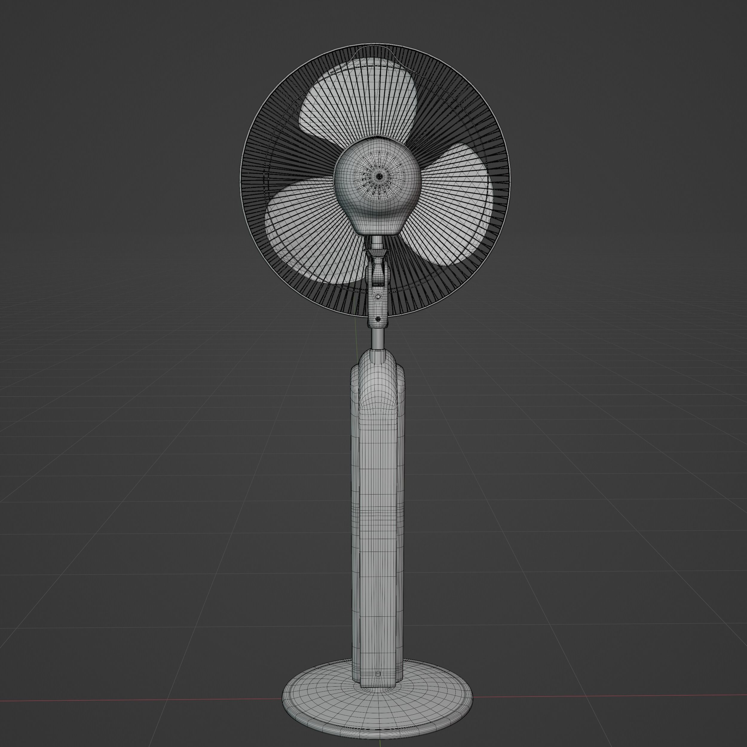 Ventilator fan 3D model_3