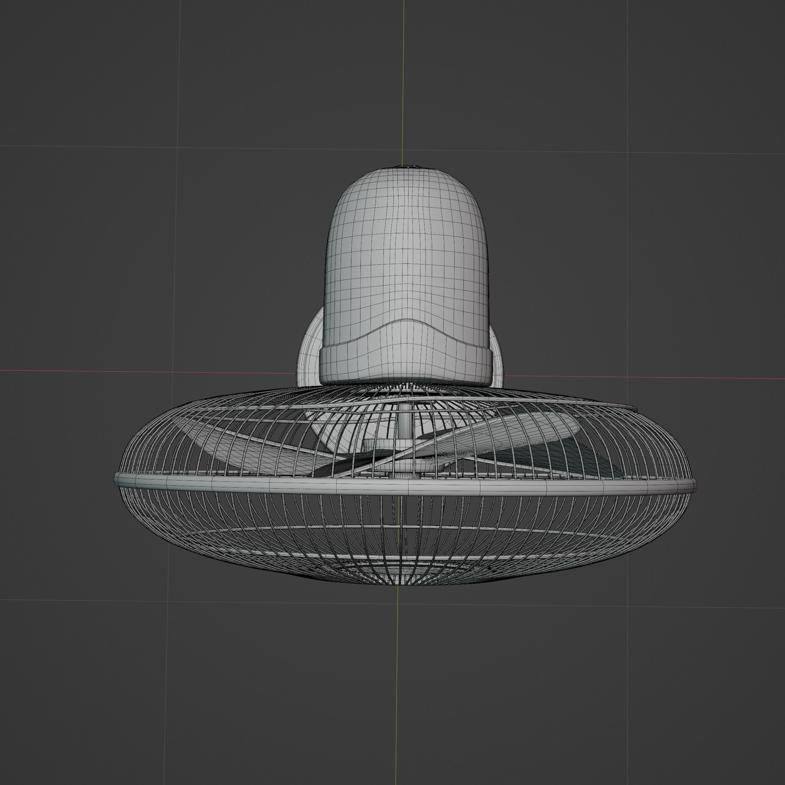 Ventilator fan 3D model_5