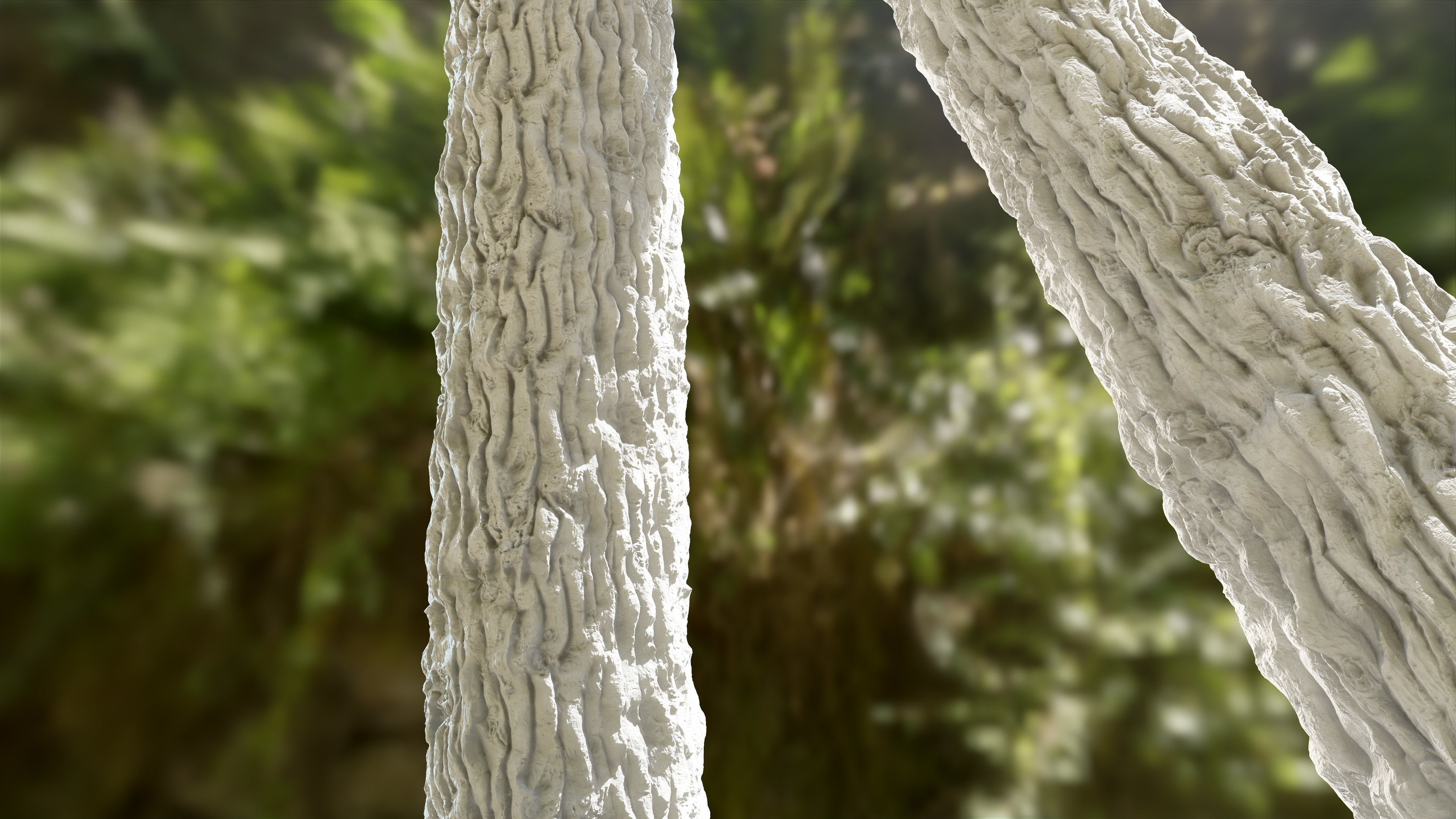 Blue Fantasy Tree Bark Texture_3