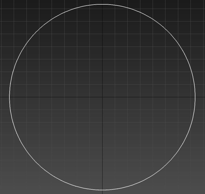 Round raffia carpet 3D model_8