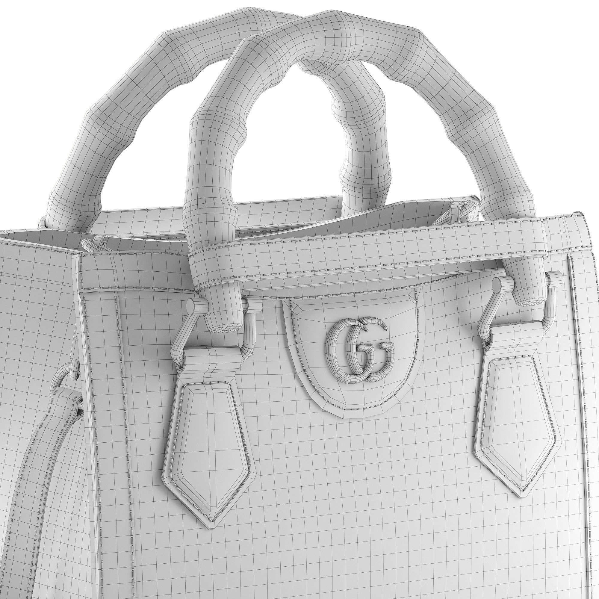 GUCCI Diana mini bag 02 3D model_7