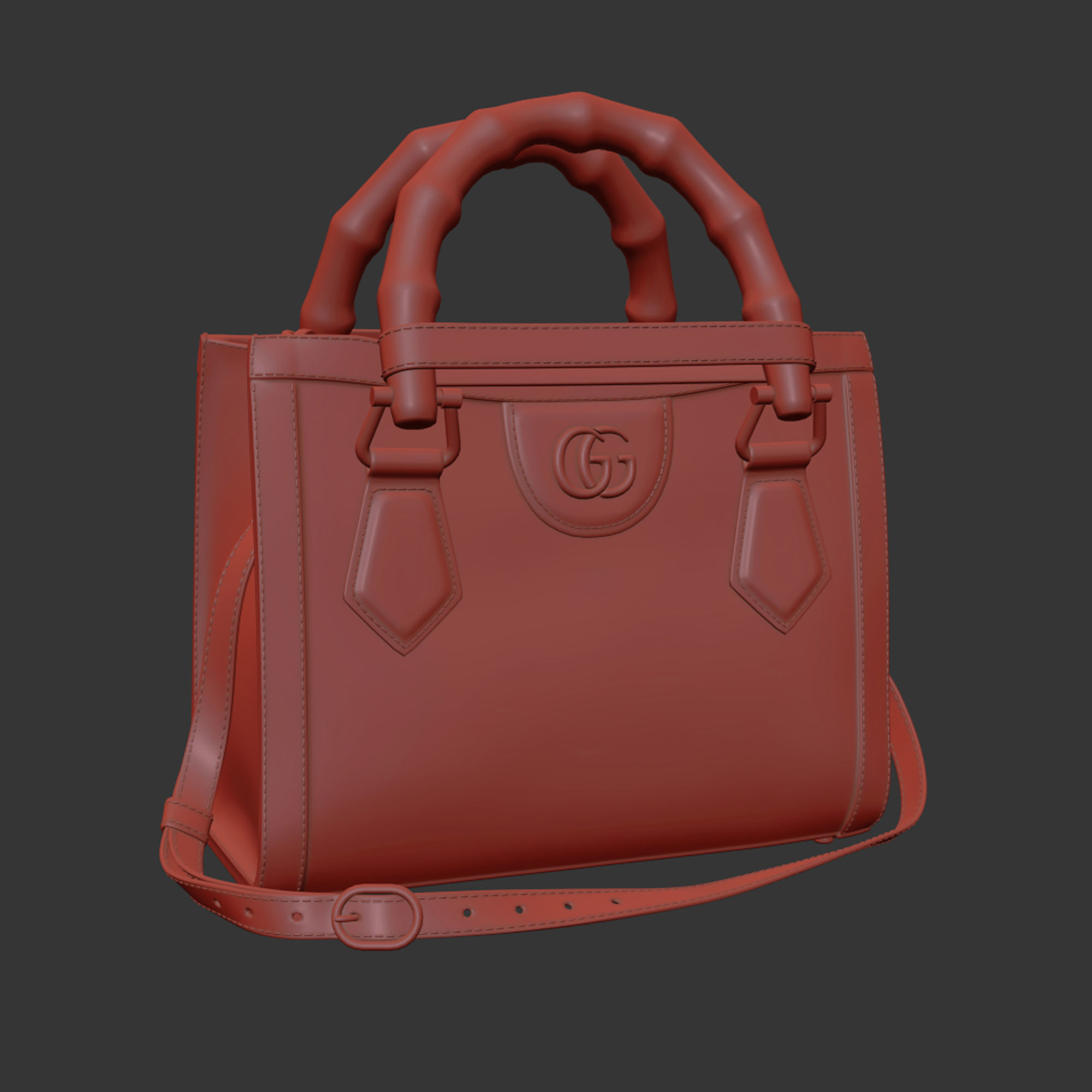 GUCCI Diana mini bag 02 3D model_11