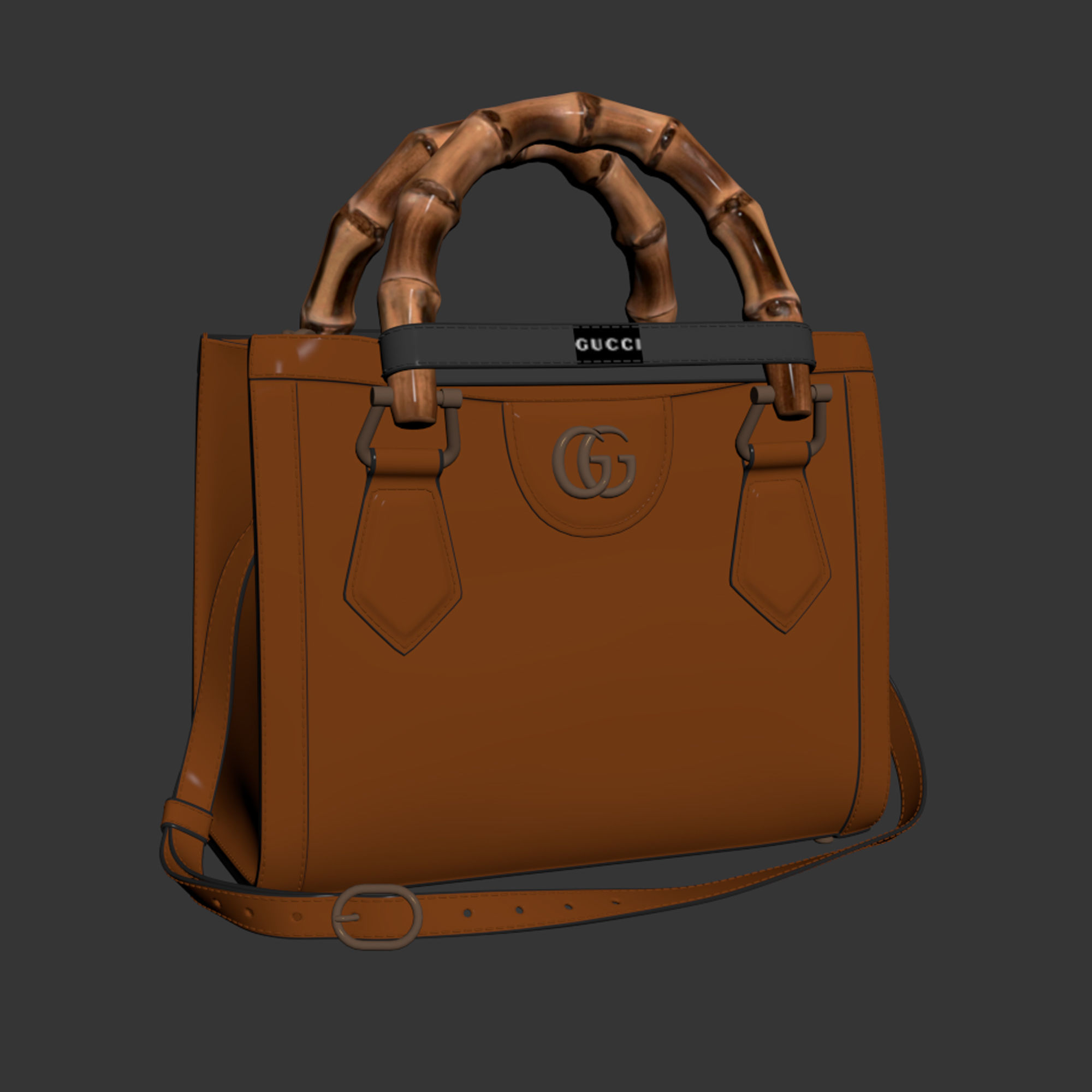 GUCCI Diana mini bag 02 3D model_9