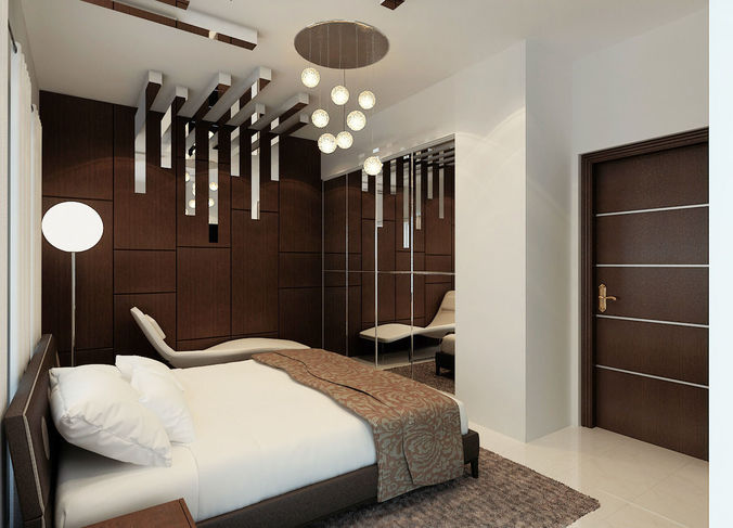 bedroom interior 3D model
