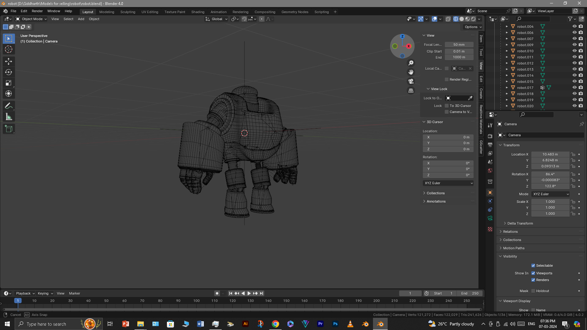 Robot 3D model_27