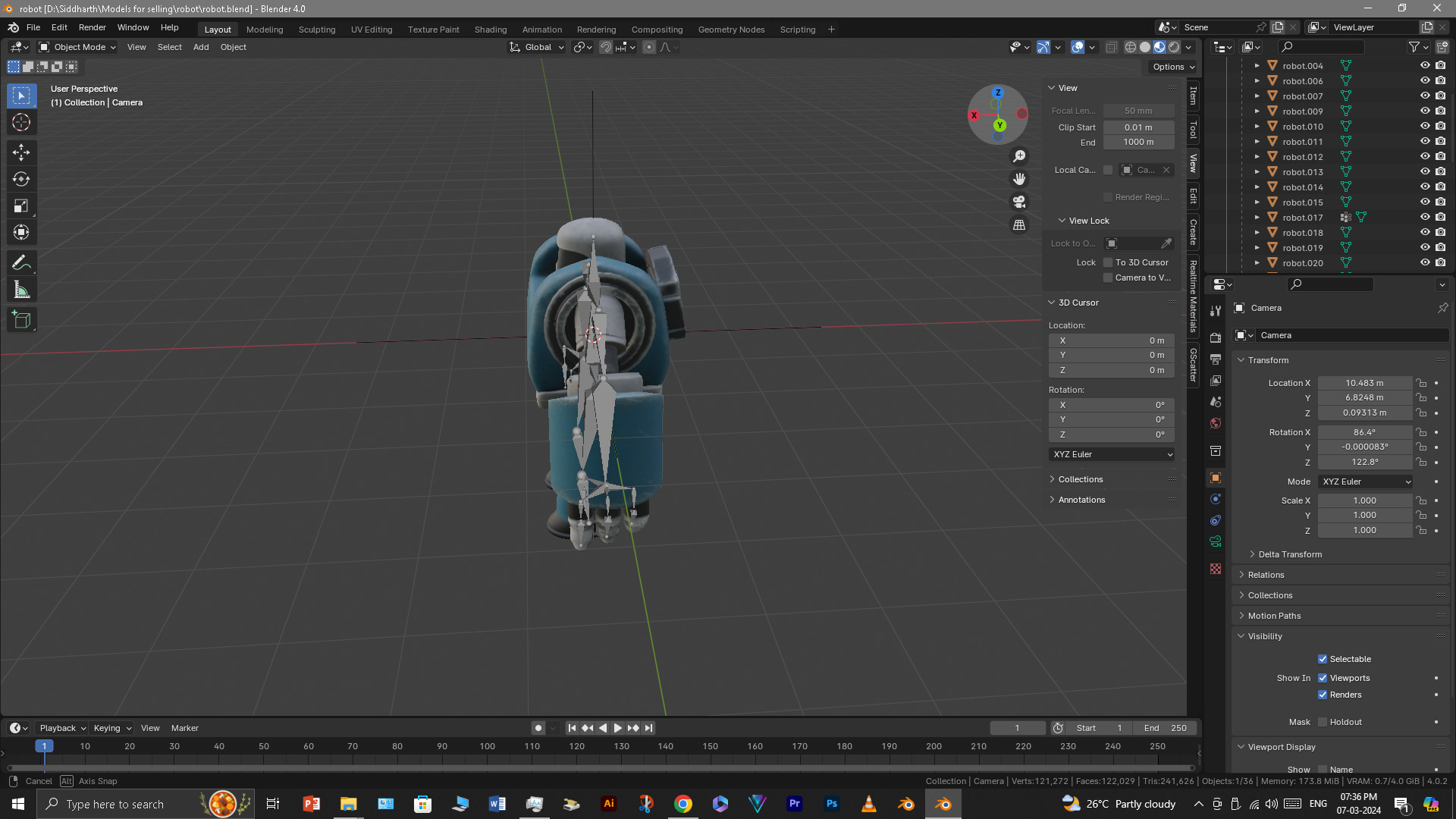 Robot 3D model_15