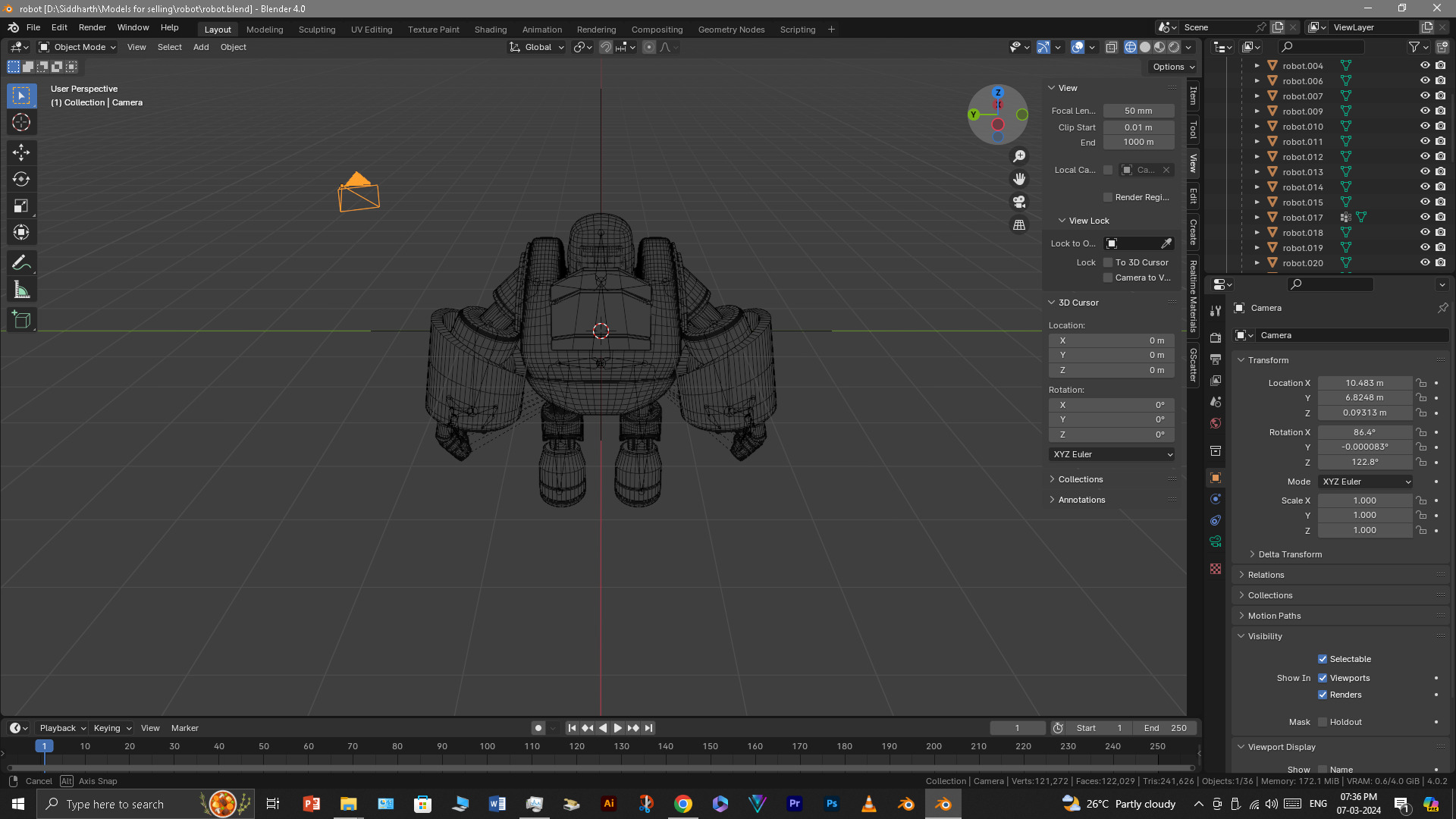 Robot 3D model_13