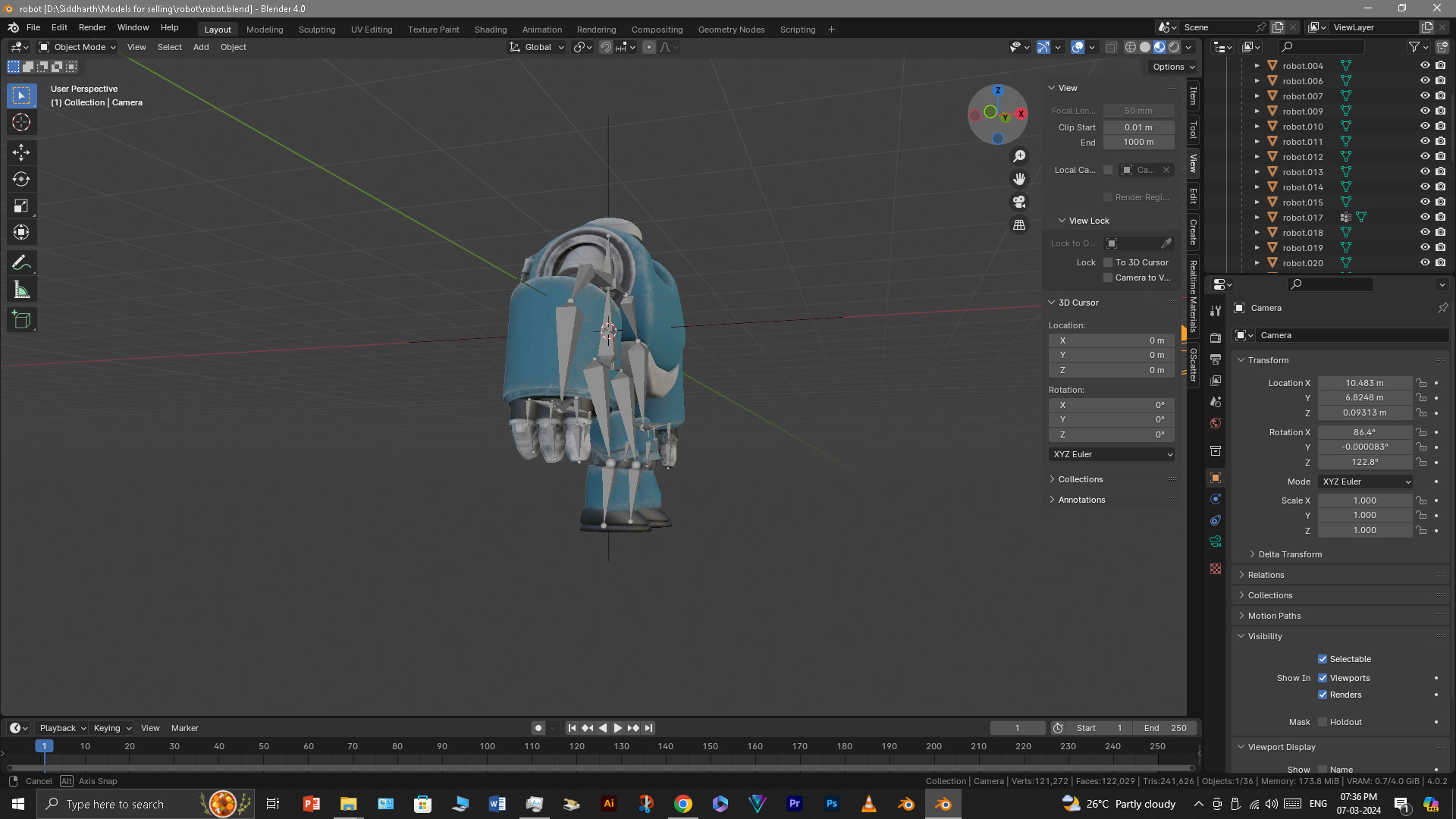 Robot 3D model_26